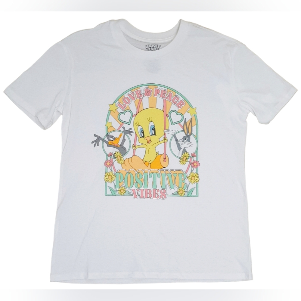 Womens Junior's Tweety Bird Graphic Tshirt
